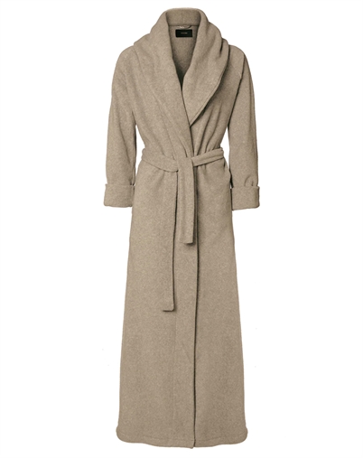 Karmameju - Mount Everest Fleece Badekåbe - Beige